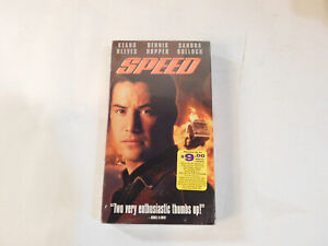 SEALED VHS Speed 1994 Keanu Reeves Fox Watermark