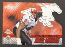 2003 Pacific Atomic CFL #20 Aries Monroe RC STAMPEDERS Red Foil Parallel NM/MT