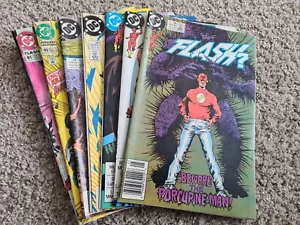 DC Comics Lot The Flash #24-28 1989, Green Lantern #40 93' & Flash #81 93' - Picture 1 of 8