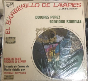 El Barberillo De Lavapies Vinyl Record LP Zarzuela 1972 Spain - Imagen 1 de 4
