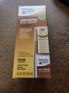 Beauty 360 Age Refine Eye Cream 0.5 fl oz each *NEW In Box - Picture 1 of 2
