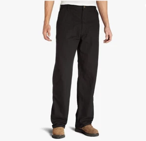 Carhartt 46 x 30 B11-BLK Regular Fit Washed Duck Utility Work Work Pant Dungaree - Picture 1 of 4