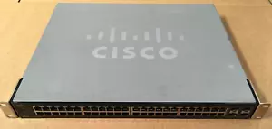 Cisco SGE2010 Small Business Managed 48-Port 10/100/1000 Rack-Mountable Switch - Picture 1 of 6