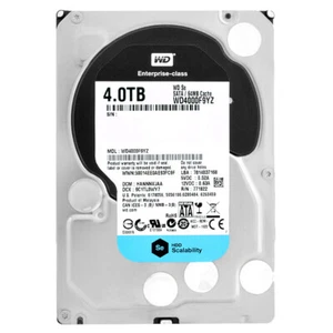 Western Digital WD4000F9YZ 4 TB 7200 RPM 64MB Sata III 3.5" - Picture 1 of 5