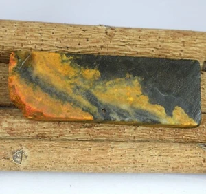 Natürlicher 132,85 ct Indonesien Hummel Jaspis Edelstein grob zertifiziert E17204 - Bild 1 von 7