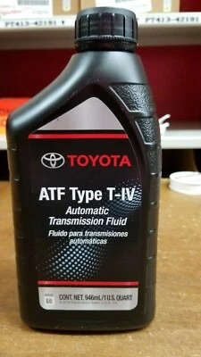 8 Quartos Toyota / Scion / Lexus Fluido Trans Automático Tipo-4 ATF - OEM NOVO! - Imagem 1 de 2