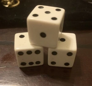 Würfel Brettspiel Ersatzwürfel groß 5/8 Zoll - Bild 1 von 3