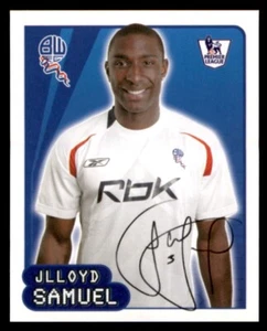 Merlin Premier League (2007/2008) Jlloyd Samuel Bolton Wanderers No. 148 - Picture 1 of 2