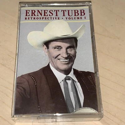 Ernest Tubb - Retrospective Volume I (CASSETTE) - Image 1 of 2