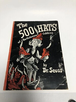 Dr. Seuss The 500 Hats of Bartholomew Cubbins, Vintage 1966 Paperback Scholastic - Image 1 of 4