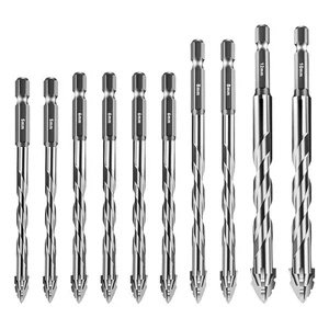 Eccentric Drill Bit Set Four-Flute Sawtooth Eccentric Drill Bit High Hardness US - Picture 1 of 21