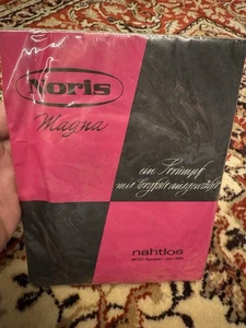 Noris Magna Vintage Strapsstrümpfe 100% Nylon Perlon 10 braun ohne naht 20den - Bild 1 von 2