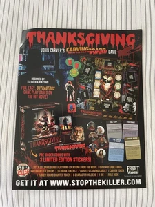 Thanksgiving The Movie 4k Ultra HD Blu Ray Digital Code - Picture 1 of 3