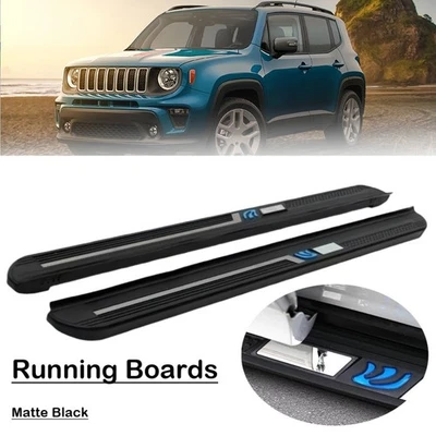 estriberas peldaños laterales pedal barras Nerf aptas para Jeep Renegade 2015-2026 Foto 1 de 4