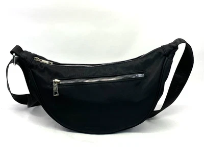 Women's Fanny Pack Body Bag Small Black Nylon - Image 1 of 4