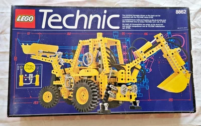 Lego Technic 8862 -Backhoe Grader (1989) New original packaging - Image 1 of 4