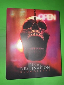 Final Destination Bloodlines 4K Ultra + HD NO Digital W/steelbook Case - Imagen 1 de 14