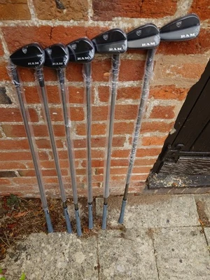 RAM FX77 Irons 5-PW Senior Flex Graphite Shafts Left Handed - Image 1 of 4