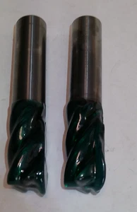 Herramienta GW Schultz 119480, 5/8"-3,5, 4 fresas de extremo de carburo de flauta. Lote de 2 - Imagen 1 de 2