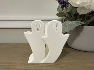 Ghost Toothbrush Holder & Desk Organizer - Cute Halloween Decor - Spooky Stylish — 第 1/4 张图片
