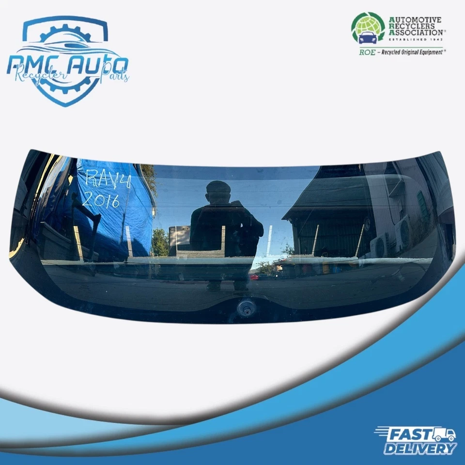 2013-2018 Toyota RAV4 Rear Back Window Glass Heated OEM — 第 1/4 张图片