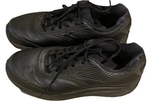Zapatos Brooks Addiction Walker de cuero negros para hombre 10,5 medianos 1103181D072 - Imagen 1 de 8