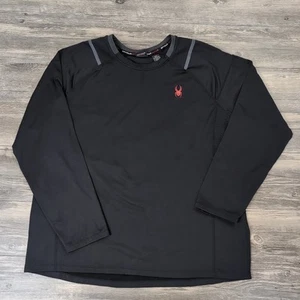 SPYDER Acrive Herren Performance Pullover Langarmshirt XL schwarz sportlich - Bild 1 von 9