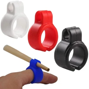 3 Pack - Cigarette Holder Ring - Hands Free Smoking - Joint Holder - Keep Your - Picture 1 of 5