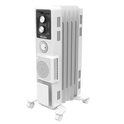 Dimplex 1.5kW Oil Column Heater w/ Timer & Turbo Fan - Arctic White OCR15TIF Foto 1 de 3