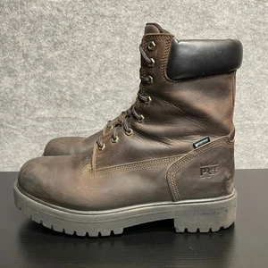 Timberland PRO Botas de Trabajo para Hombres 11.5M Cuero Marrón 6 Pulgadas Punta Suave Conexión Directa - Imagen 1 de 15