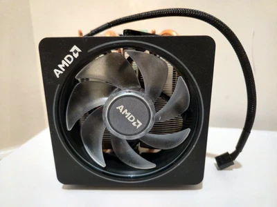 AMD Wraith Prism RGB LED CPU Cooler Heatsink Fan AM4 712-000075 Rev: D - Image 1 of 4