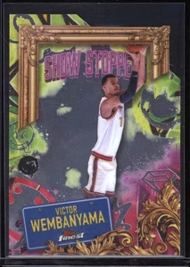 2024-25 Topps Finest Showstoppers Victor Wembanyama #S-13 - Foto 1 di 2