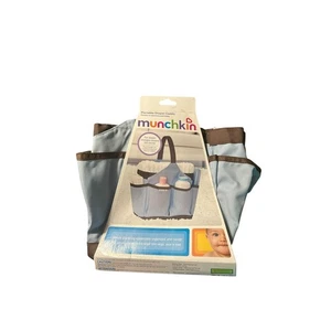 Carrito de pañales portátil Munchkin, nuevo con etiquetas, azul - Imagen 1 de 2