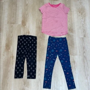 Carter’s & Old Navy Cactus Leggings, Member’s Mark PLAY condition tee - Picture 1 of 4