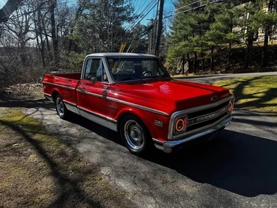 Chevrolet 1500 1970 Big Block 454 V8, turbo 400, rebajado, sin óxido Foto 1 de 4