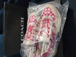 ¡Nuevo! Zapatillas bajas Coach para mujer 6 rosa rosa. - Imagen 1 de 6