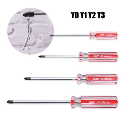 4pcs Y shaped Screwdriver Set Magnetic Triwing Screwdriver Y0 Y1 Y2 Y3 - Image 1 of 4