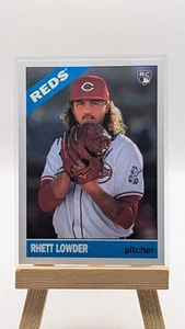 2025 Topps Heritage Rhett Lowder Heritage 25th Anniversary Insert RC #H25-15 - Bild 1 von 2