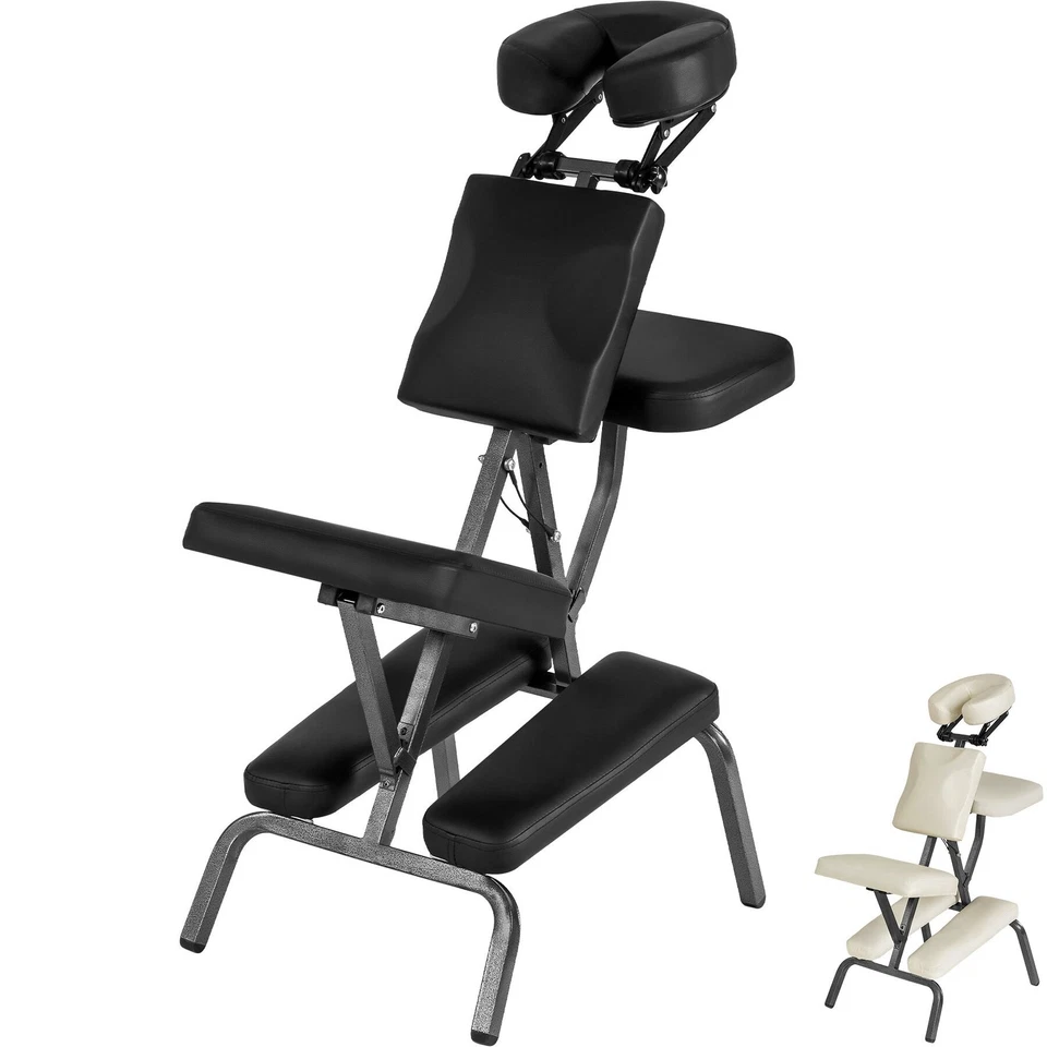 TECTAKE Massagestuhl Tattoostuhl Behandlungsstuhl Massagebank mit Tasche Therapiestuhl