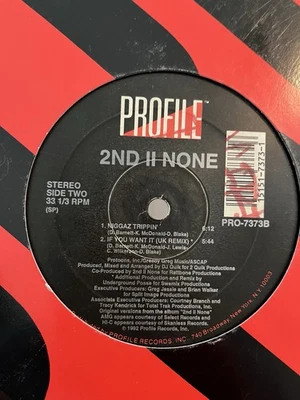 2nd II None - If You Want it UK Mix / Let The Rhythm Take You (12", Single) 1992 - Image 1 of 4