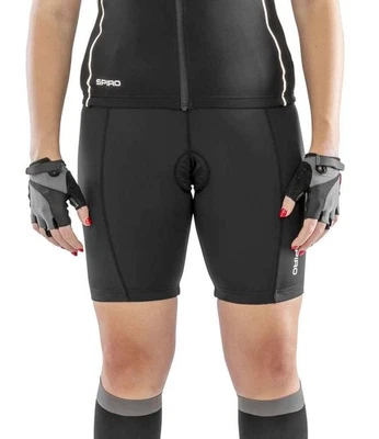 Shorts De Vélo Padded Pour Femmes Avec Poche Légers Et Respirants Par SPIRO - Photo 1/4