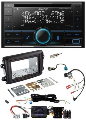Kenwood CD 2DIN DAB USB Lenkrad Bluetooth Autoradio für Fiat Ducato Serie 8 ab 2 - Bild 1 von 4