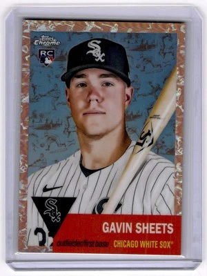 2022 Topps Chrome Platinum Anniversary Gavin Sheets Rookie 65/75 Chicago White - Image 1 of 2