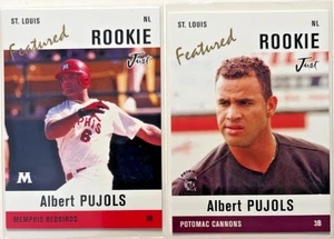 (2x) Albert Pujols 2004 Memphis Redbirds & Potomac Cannons lote de novato (RC) #10 - Imagen 1 de 2