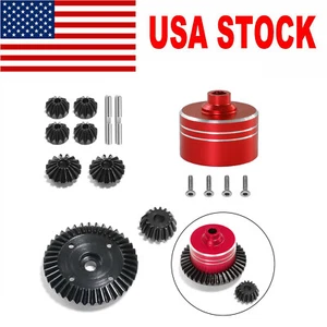 Set ingranaggi principali cassa differenziale acciaio per Tamiya TT02 TT02B 1/10 USA - Foto 1 di 15