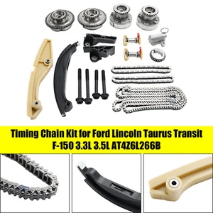 Timing Chain Kit pour Ford Lincoln Taurus Transit F-150 3.3L 3.5L AT4Z6L266B - Foto 1 di 14
