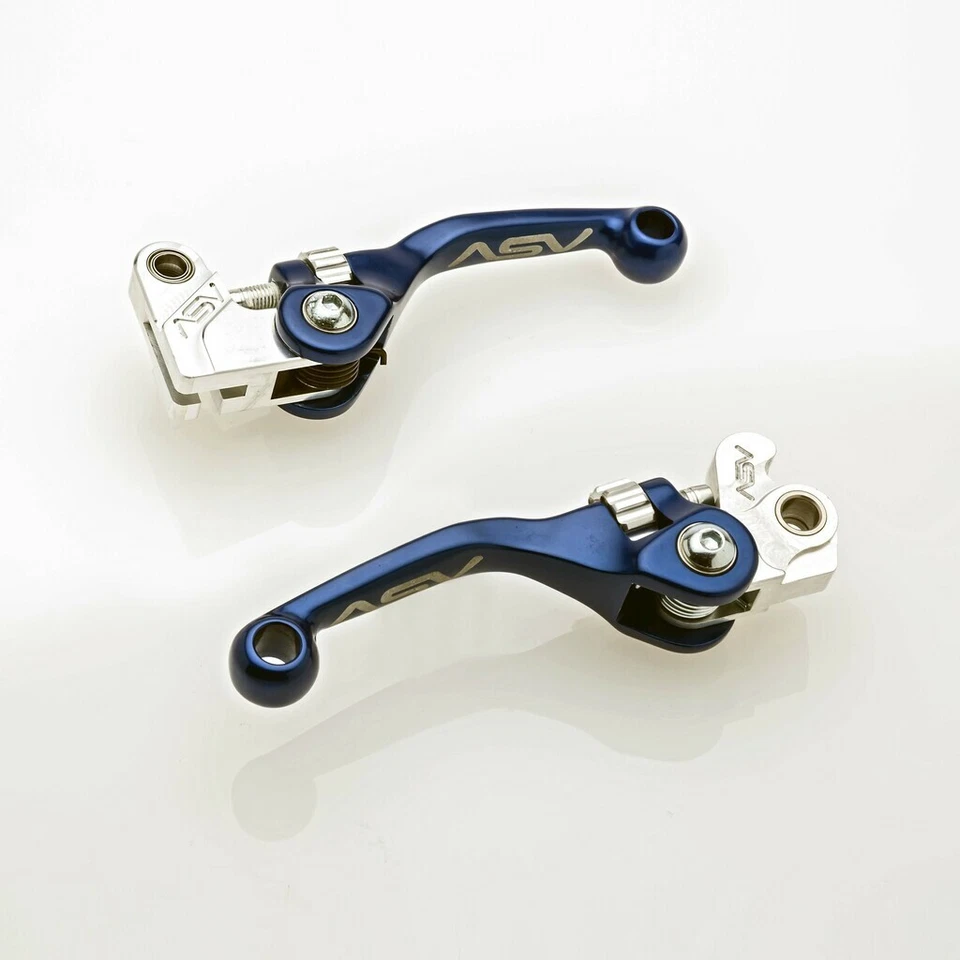Juego de palancas cortas azul ASV F4 YAMAHA YZ125 YZ125X YZ250 YZ250X 2015 - 20 Foto 1 de 1