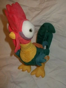 Disney Moana Hei Hei Clucking Dancing Chicken Rooster Plush - Tested & Working - Picture 1 of 6