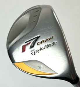 TaylorMade R7 Draw 3 Fairway Wood Mazza da golf RH da uomo 55 g grafite R Flex 43" con HC - Foto 1 di 16