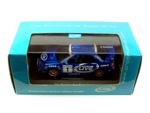 IXO / 1:43 Subaru Impreza WRX (Metallic Blue) / THE PRODRIVE LIVE EXPERIENCE. - Picture 1 of 12